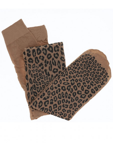 Cette- Leopardi - Collant  30deniers