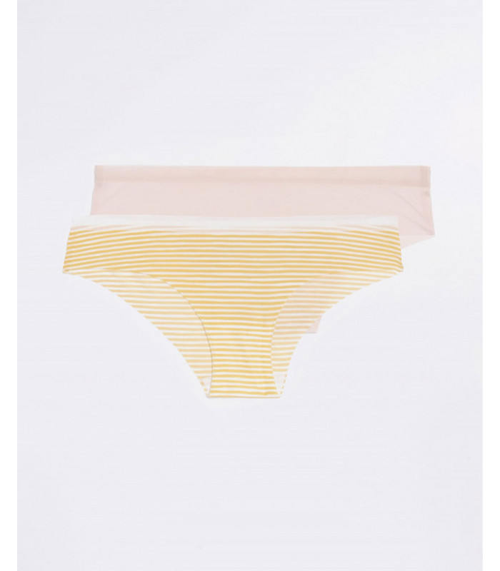 Icone lingerie -  Etoile - Culotte microfibre - Lot de 2