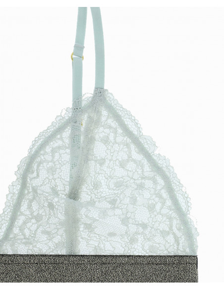 Icone lingerie - Charlotte - Soutien gorge triangle en dentelle