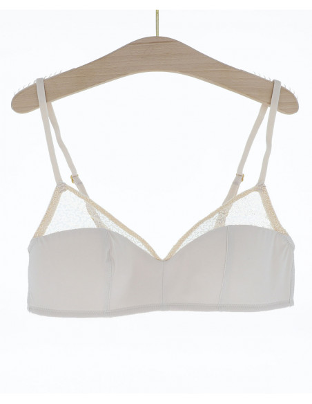 Icone lingerie - Hailey - Triangle microfibre doublé