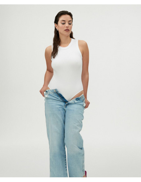 Body coton sans manche Marty - Icone lingerie