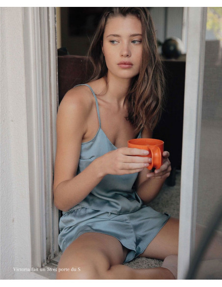 Icone lingerie - Brigitte - Top satiné