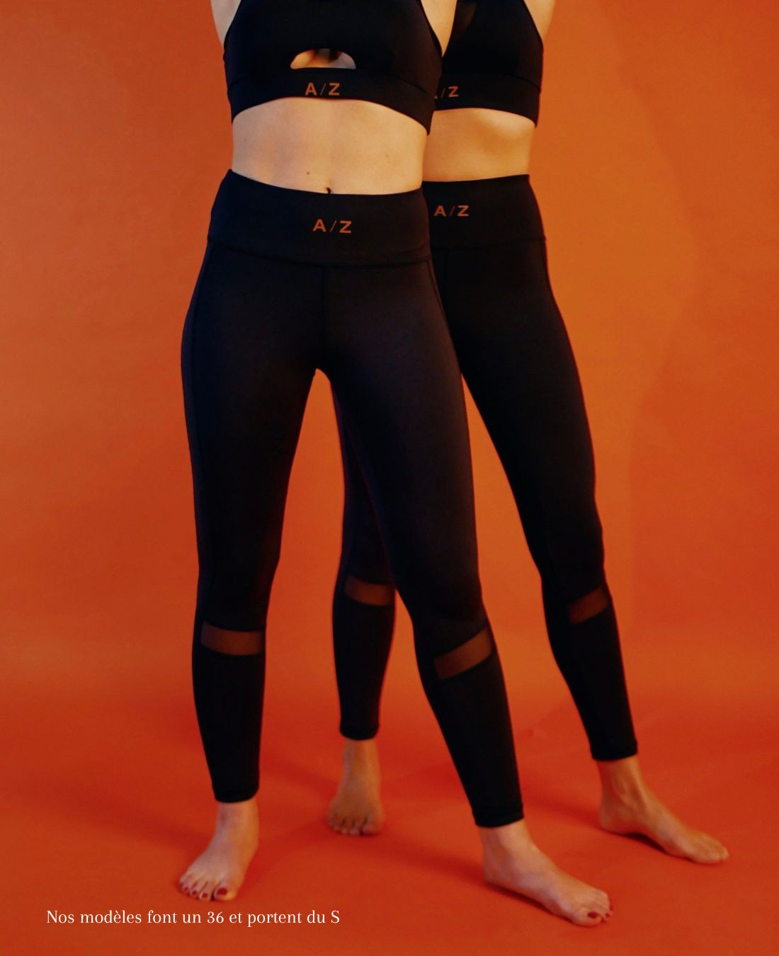 Legging sport deals rouge femme