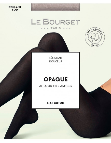 Collant opaque mat bio 60 deniers Le Bourget Paris
