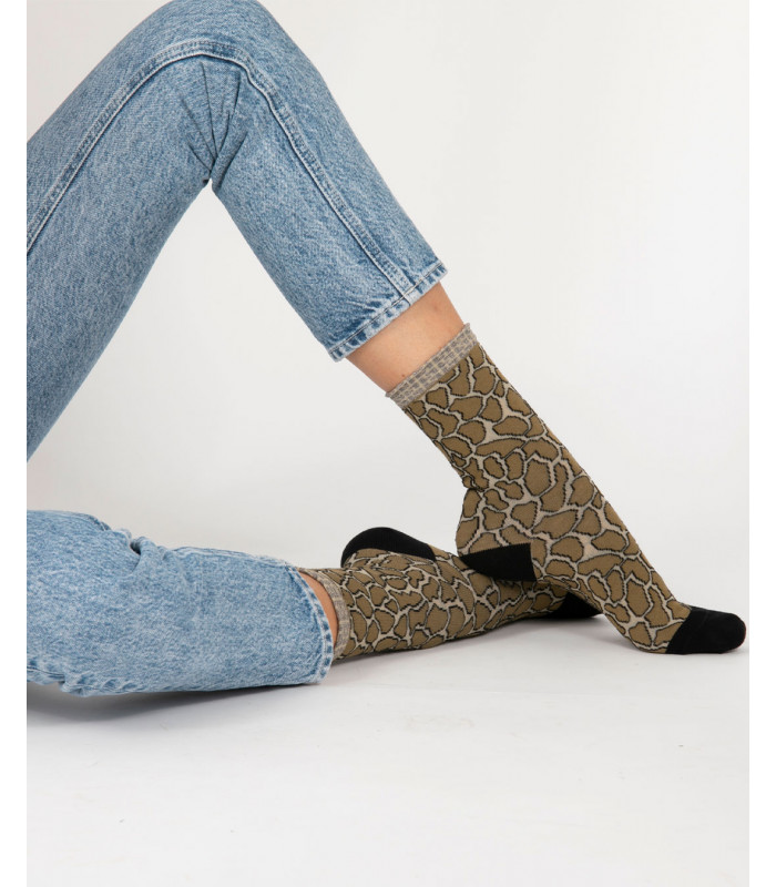 Chaussettes fantaisie motif camouflage Le Bourget Paris