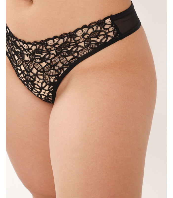 Culotte String en guipure - Scandale éco-lingerie