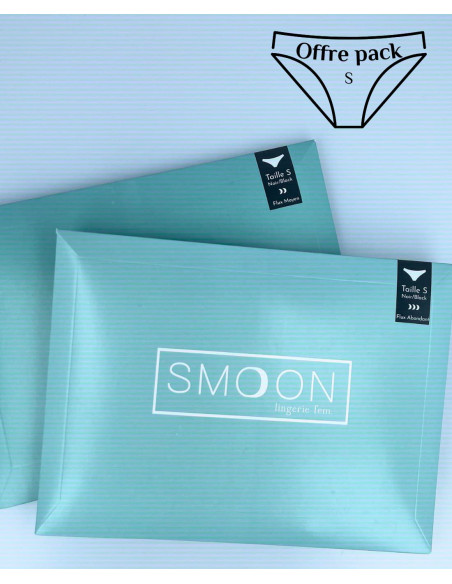 pack culottes menstruelles taille S smoon lingerie